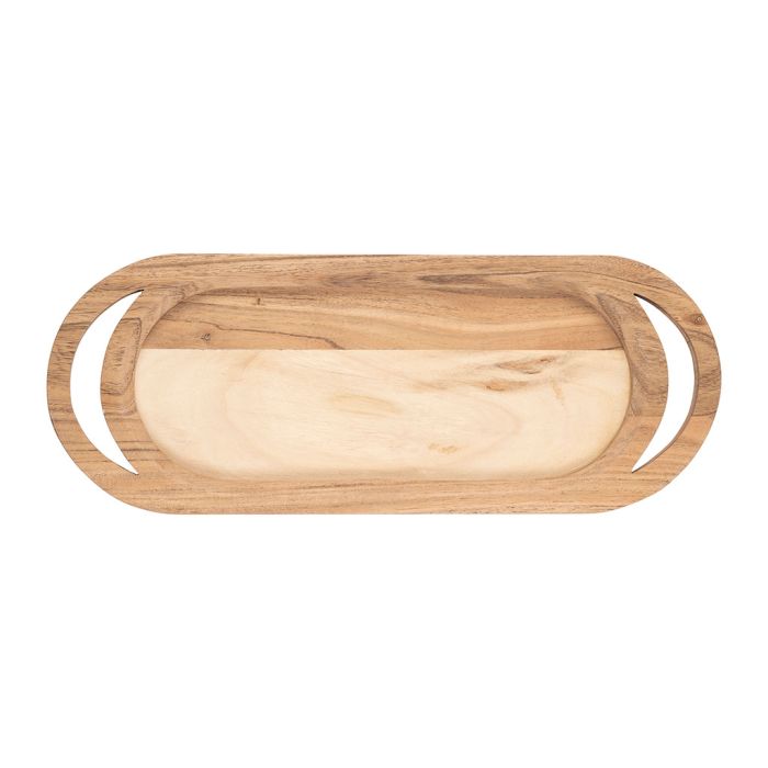 Vassoio per macina sale e pepe in legno Gorgecraft Vassoio in legno di  acacia supporto per